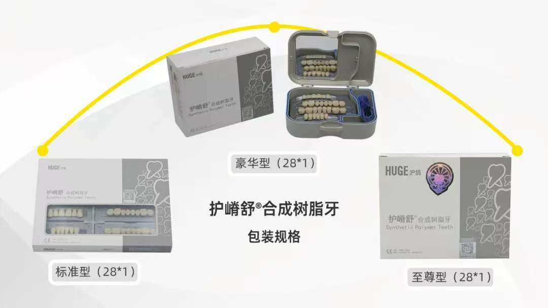 护嵴舒 合成树脂牙(标准型) (豪华型) (至尊型)