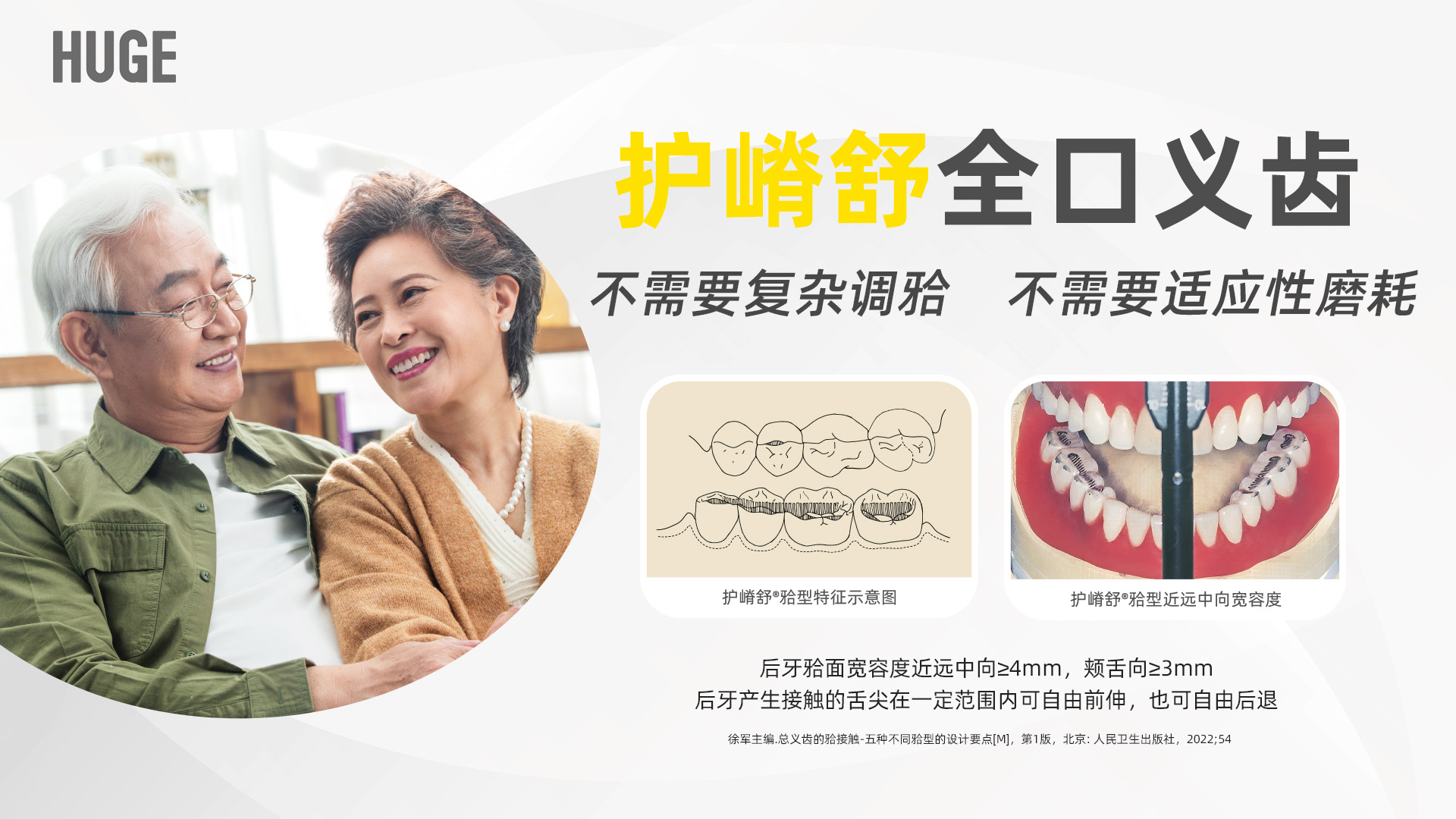 做全口義齒復(fù)診率低的護(hù)嵴舒 合成樹(shù)脂牙